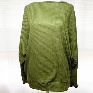 Reb. In J Olive Green Top Size S